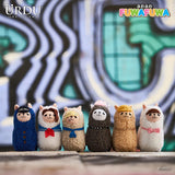 Urdu URDU FUWAFUWA PART 3 - ALPACA (BOX OF 5)  11 x 9 x 12.5cm