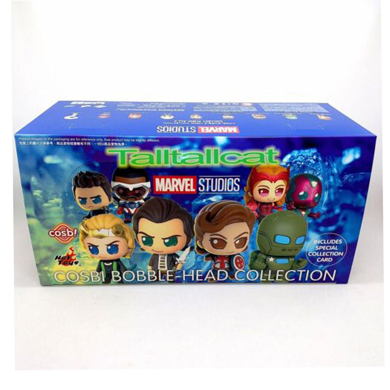 Hot Toy Marvel Studio Disney+ Cosbi Bobble-Head Collection (Case of 8 Blind Boxes)  29x22x12cm