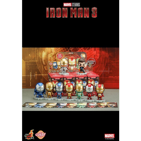 Hot Toy Iron Man ? Iron Man Cosbi Bobble-Head Collection (Series 2)(Case of 8 Blind Boxes)  29x22x12cm