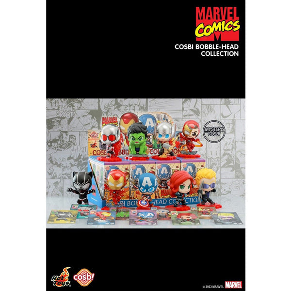 Hot Toy Avengers Cosbi Bobble-Head Collection (Case of 8 Blind Boxes)  29x22x12cm