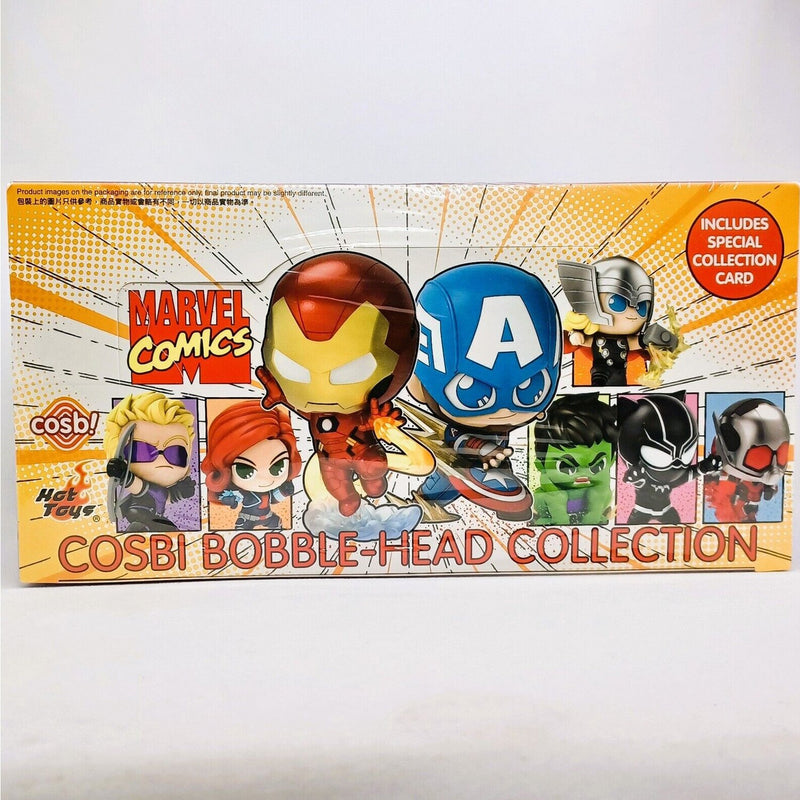 Hot Toy Avengers Cosbi Bobble-Head Collection (Case of 8 Blind Boxes)  29x22x12cm