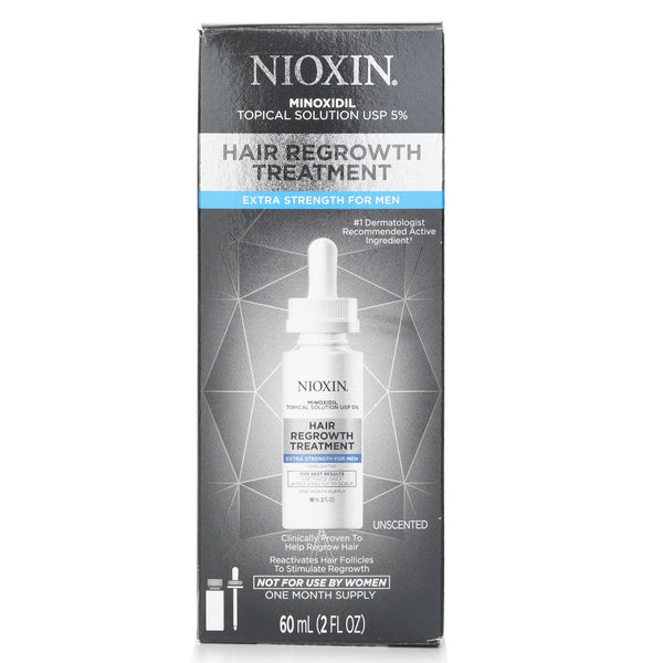 Nioxin Hair Regrowth Treatment 5% Minoxidil For Men 30 Day  60ml/2oz