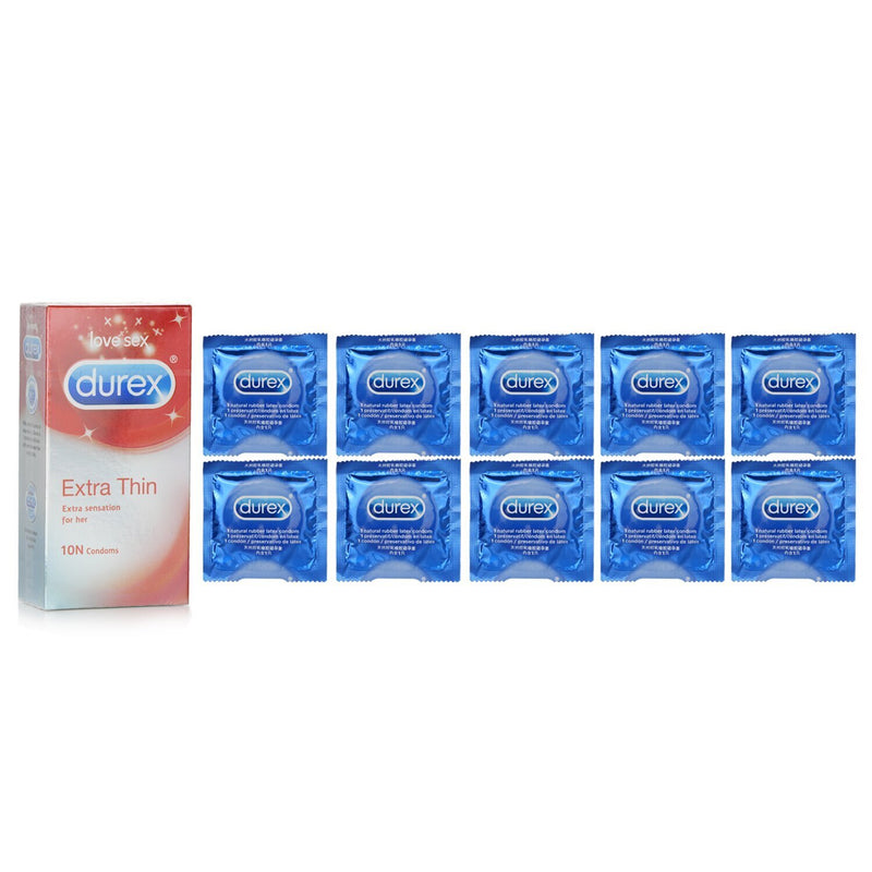 Durex Extra Thin 10pcs  10pcs/box