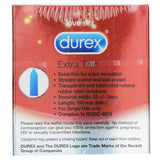 Durex Extra Thin 10pcs  10pcs/box