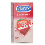 Durex Extra Thin Condom 10pcs - Wild Strawberry  10pcs/box