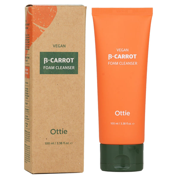 Ottie Vegan Beta-Carrot Foam Cleanser  100ml/3.38oz