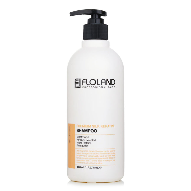 Floland Premium Silk Keratin Shampoo  530ml/17.92oz