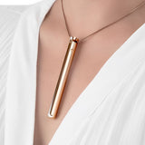 Lewand Vibrating Necklace - # Rose Gold  1 pc