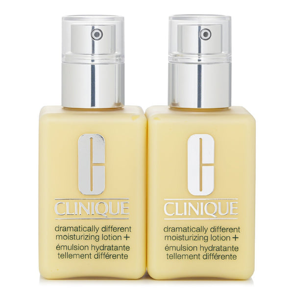 Clinique Dramatically Different Moisturizing Lotion+ (For Dry Combination Skin)  2x125ml/4.2oz