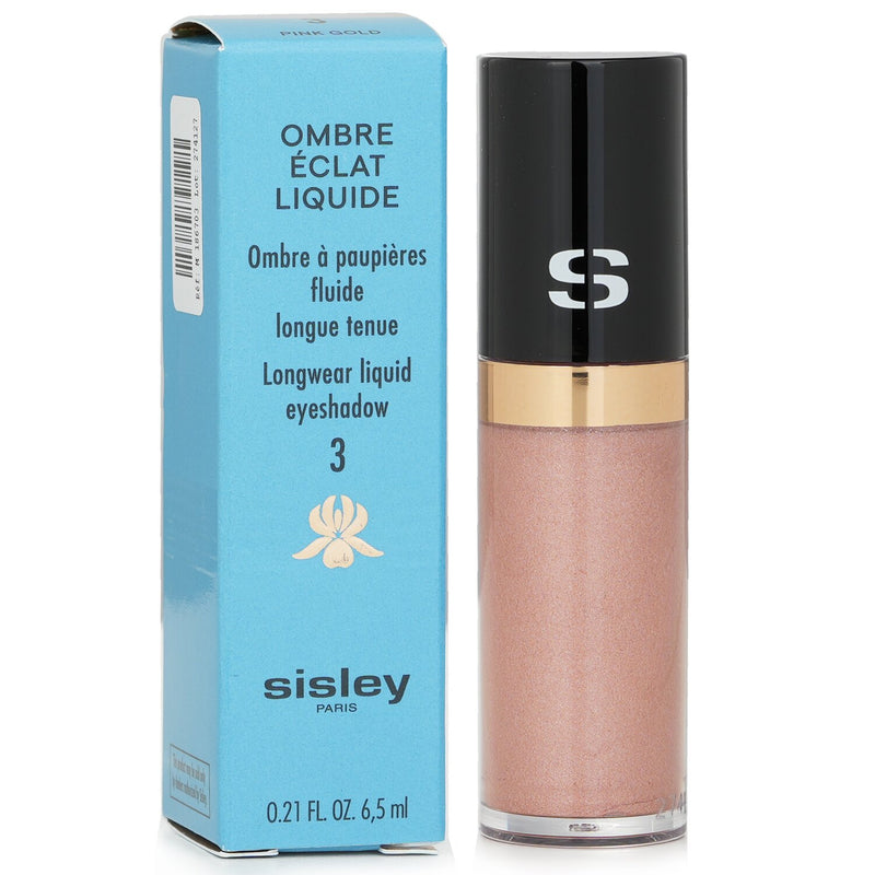 Sisley Ombre Eclat Longwear Liquid Eyeshadow - #3 Pink Gold  6.5ml/0.21oz