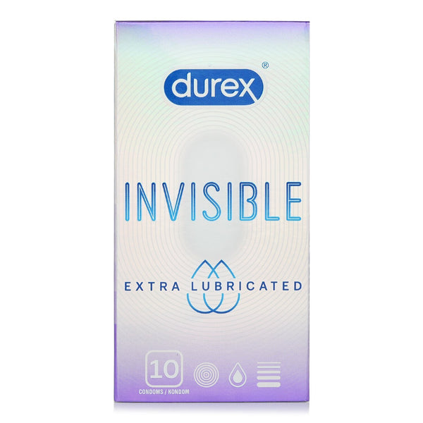 Durex Invisible Extra Lubricated Condoms 10pcs  10pcs/box