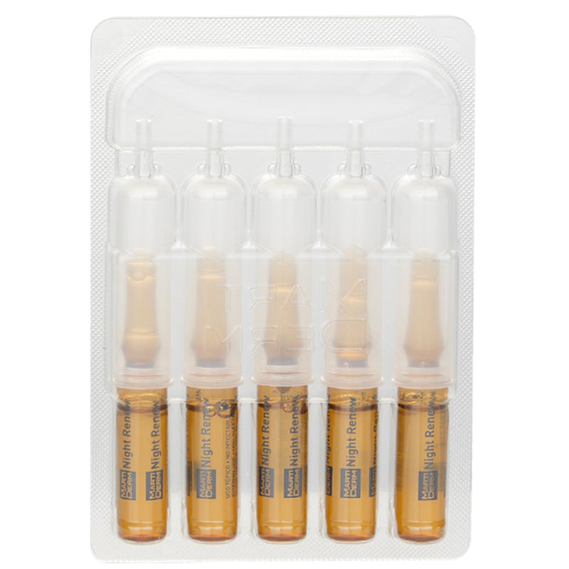 Martiderm Platinum Night Renew Ampoules (For All Skin)  10Ampoules x2ml