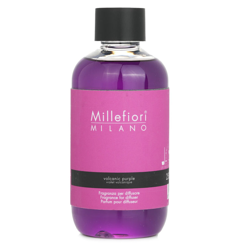 Millefiori Natural Fragrance Diffuser Refill - Volcanic Purple  250ml/8.45oz