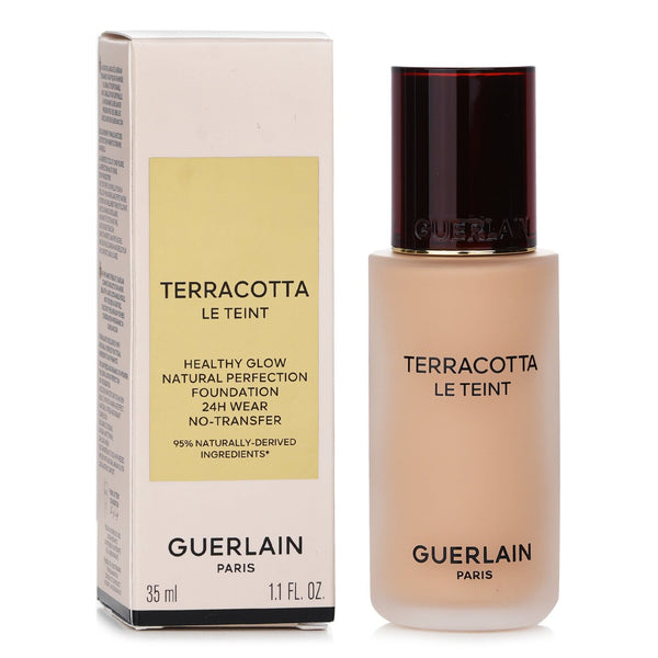 Guerlain Terracotta Le Teint Healthy Glow Natural Perfection Foundation 24H Wear No Transfer - # 3N Neutral  35ml/1.1oz