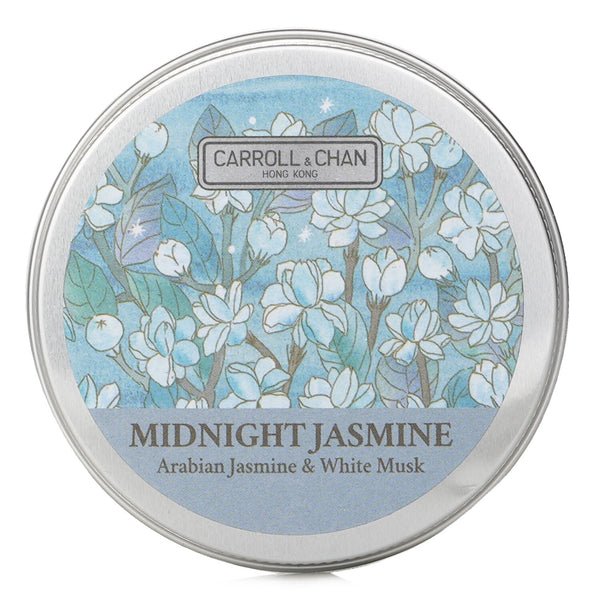 Carroll & Chan 100% Beeswax Mini Tin Candle - # Midnight Jasmine (Arabian Jasmine & White Musk)  1pcs