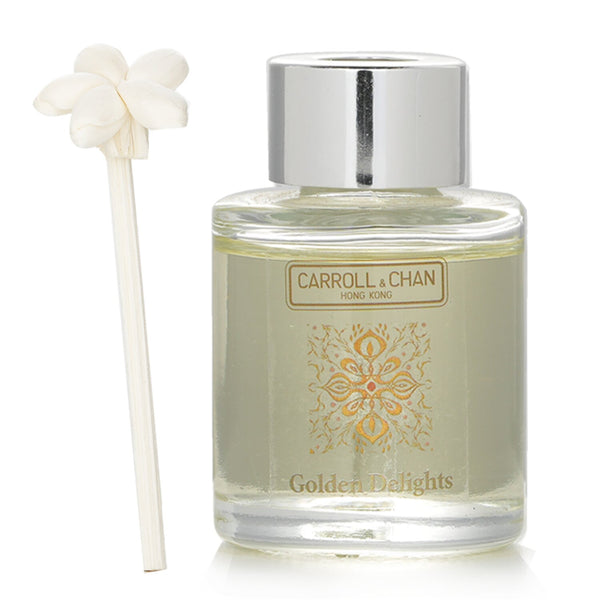 Carroll & Chan Mini Diffuser - # Golden Delights (Amber, Peach, Leather & Oud)  20ml