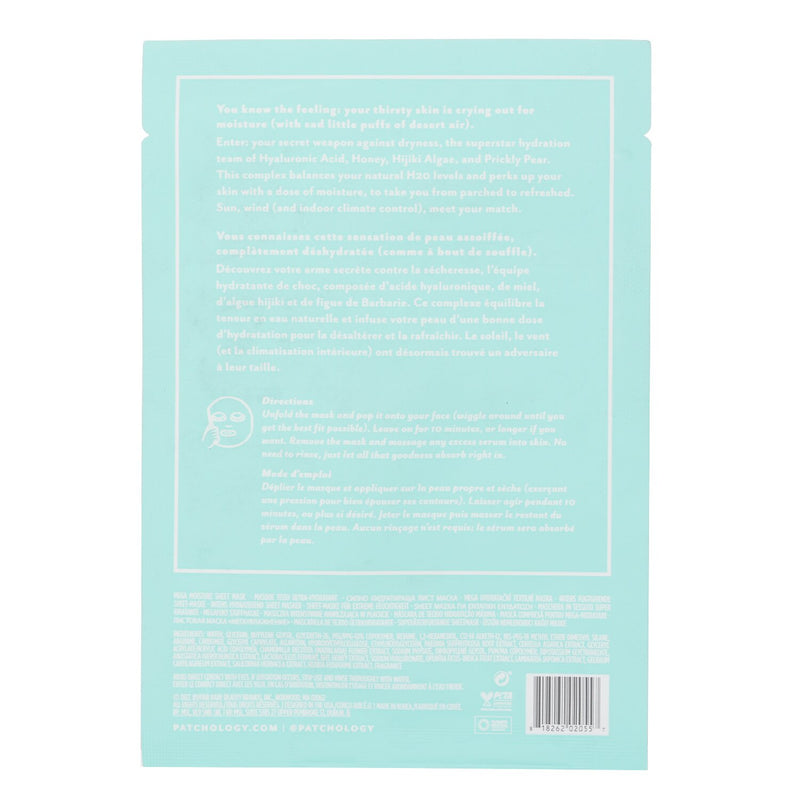 Patchology Moodmask Get Dewy With It Mega Moisture Sheet Mask  20ml/0.705oz