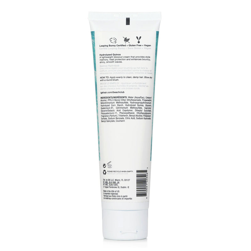 IGK Beach Club Style-Memory Blowout Cream  133ml/4.5oz