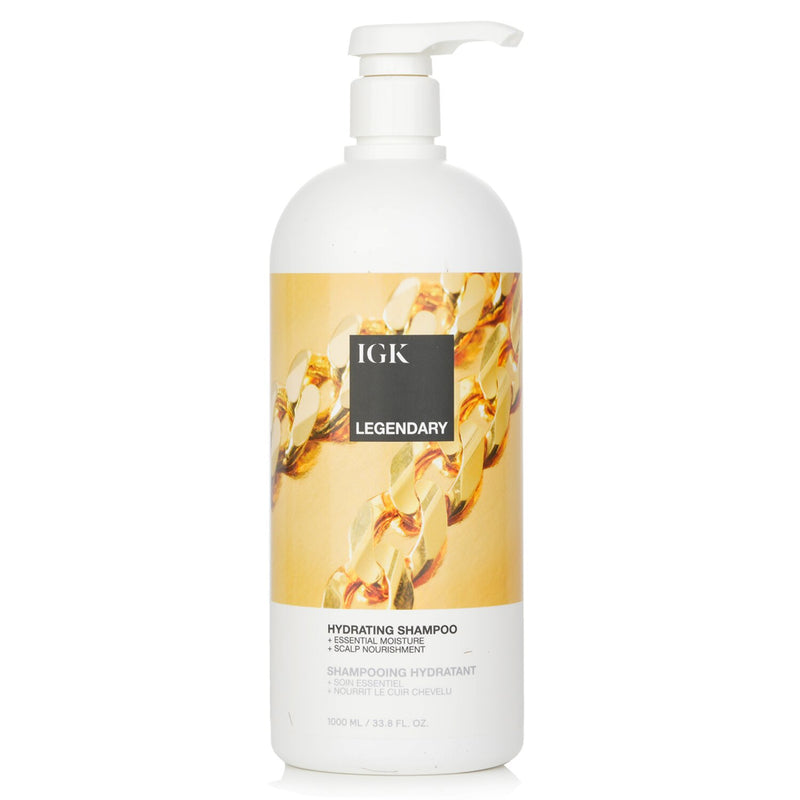 IGK Legendary Hydrating Shampoo  1000ml/33.8oz