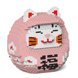 Jekca Daruma Maneki Neko 01S-M01 Building Bricks Set  18x14x21cm