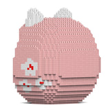 Jekca Daruma Maneki Neko 01S-M01 Building Bricks Set  18x14x21cm