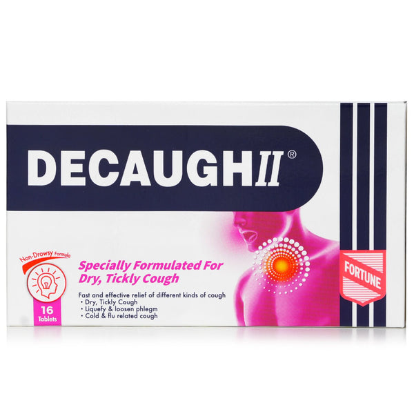 Fortune Pharmacal Fortune - DECAUGH II TABLETS 16'S [HK Label Authentic Product]  16's