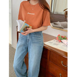Trendywhere Amour Letter Print Tee  Free (XS-M)