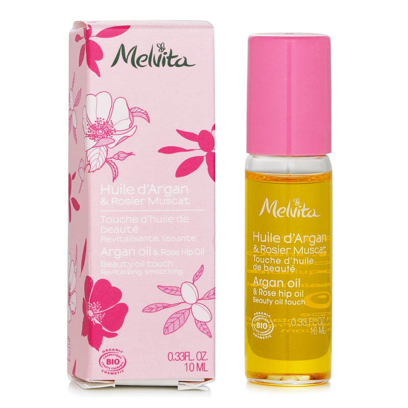 Melvita Organic Argan & Rose Hip Oil Beauty Oil Touch  10ml/0.33oz