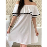 Trendywhere Ruffle Off-Shoulder Dress  Free (XS-M)