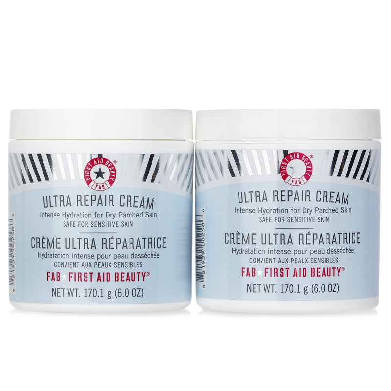First Aid Beauty Ultra Repair Cream Duo Pack (For Sensitive Skin)  2x170g/6oz