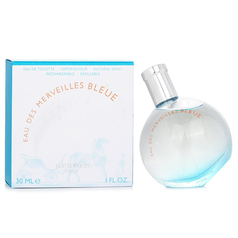 Herm?s Eau Des Merveilles Bleue Refillable Eau De Toilette  30ml/1oz