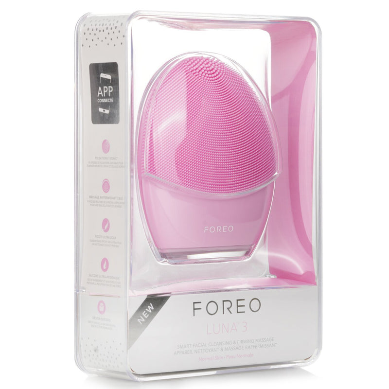 FOREO Luna 3 Smart Facial Cleansing & Firming Massager (Normal Skin)  1pcs