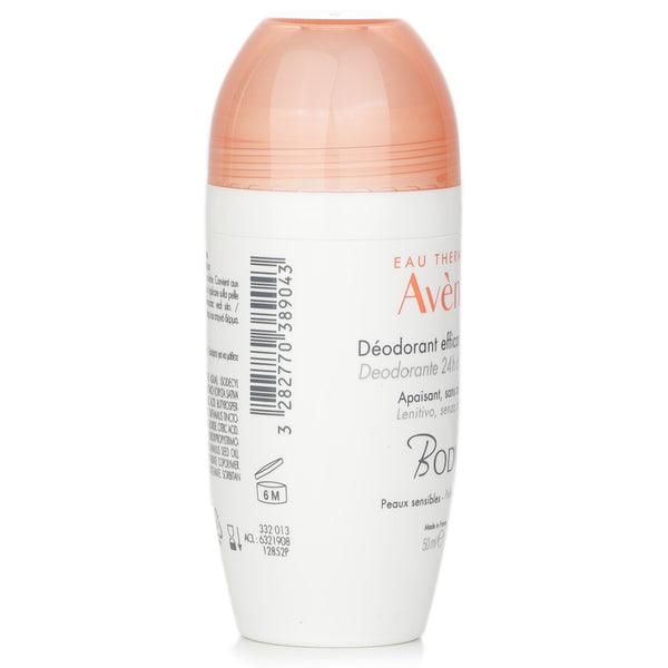 Avene Body Deodorant Efficacite 24H Roll-On  50ml