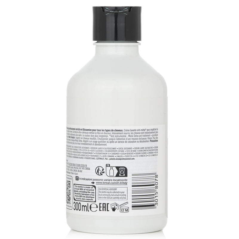L'Oreal Serie Expert- Metal Detox Anti-Metal Cleansing Cream Shampoo  300ml/10oz
