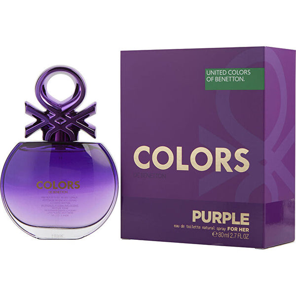 Benetton Colors Purple Eau De Toilette Spray 80ml/2.7oz
