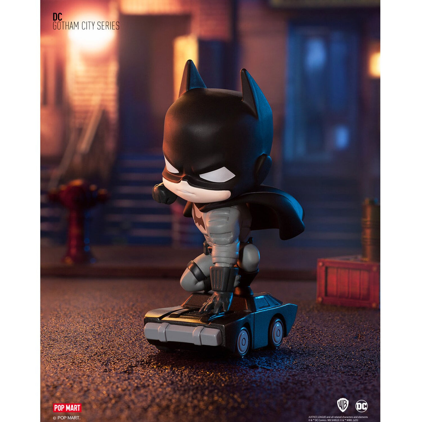 Popmart DC Gotham City (Individual Blind Boxes) 7x11x7cm – Fresh