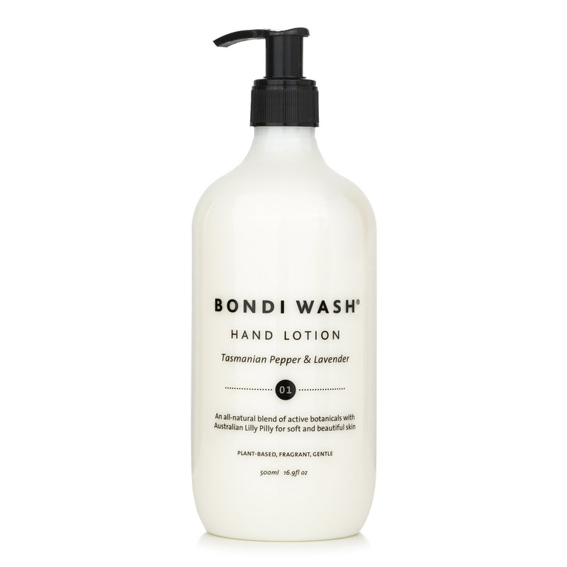 BONDI WASH Hand Lotion - # Tasmanian Pepper & Lavender  500ml/16.9oz