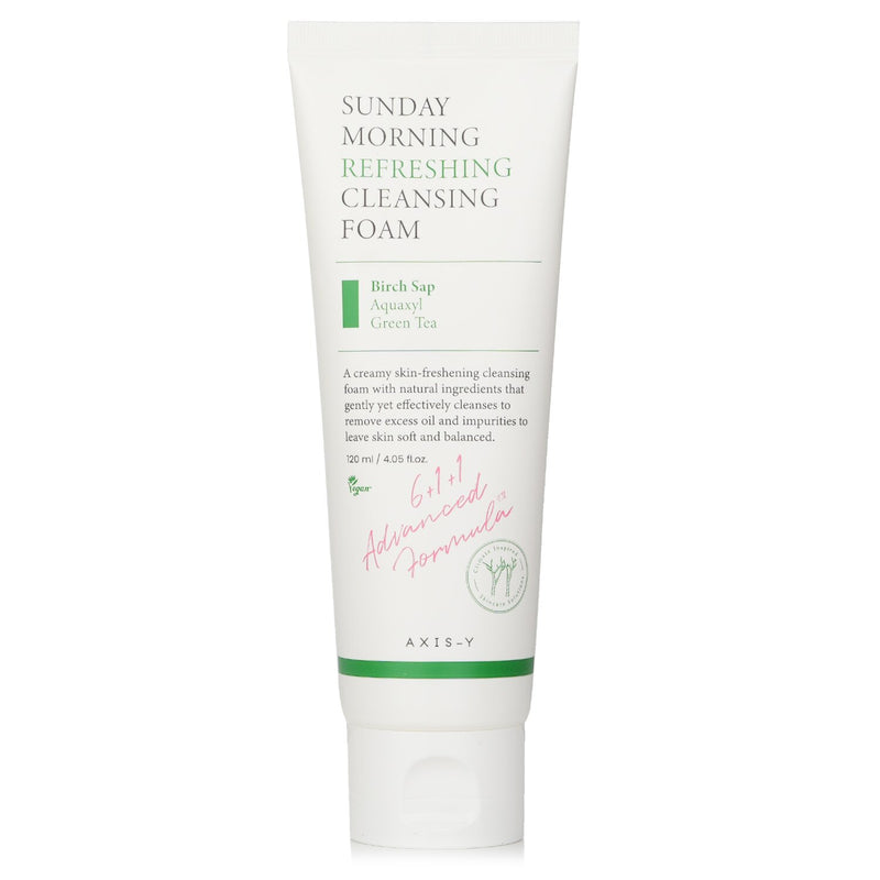 AXIS-Y Sunday Morning Refreshing Cleansing Foam  120ml/4.05oz