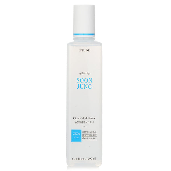 Etude House SoonJung Cica Relief Toner  200ml/6.76oz