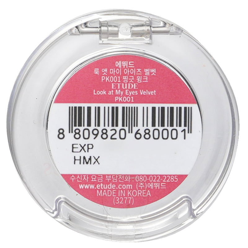 Etude House Look At My Eyes Velvet - # PK001 Wink Wink  1.5g/0.05oz