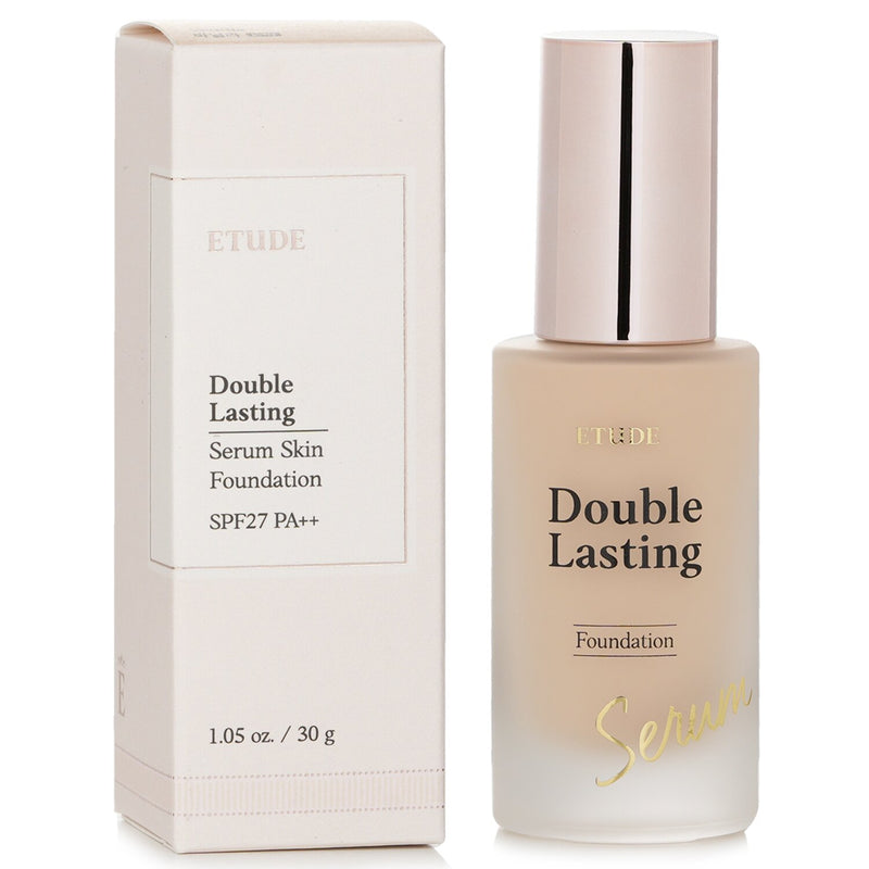 Etude House Double Lasting Serum Skin Foundation SPF 27 - # 19N1 Vanilla  30g/1.05oz