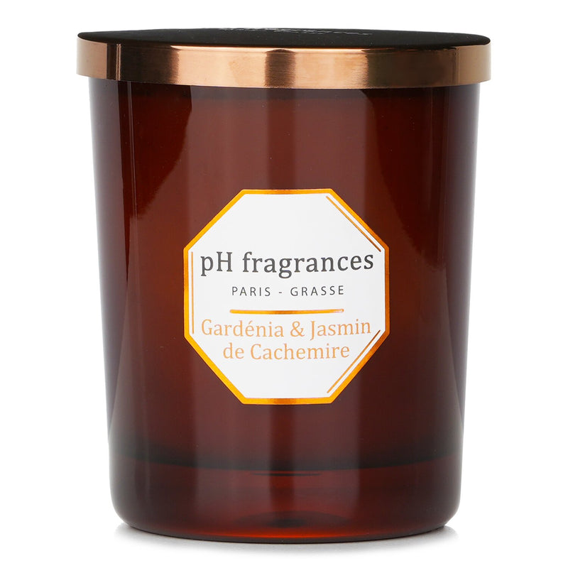 pH fragrances Scented Candle Gardenia & Jasmine Of Cashmere  180g/6.3oz