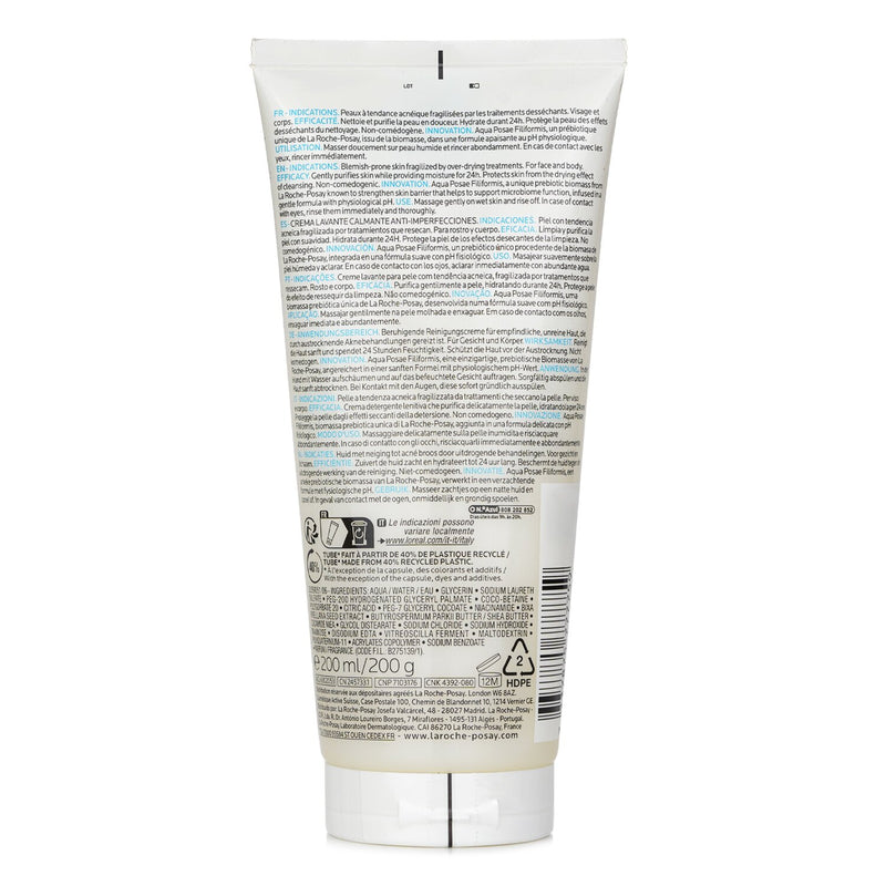 La Roche Posay Effaclar H Iso Biome Soothing Cleansing Cream  200ml