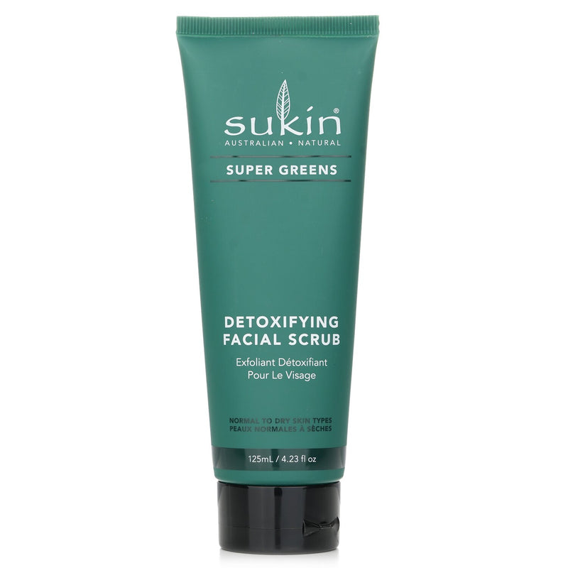 Sukin Super Greens Detoxifying Facial Scrub  125 ml/4.23oz