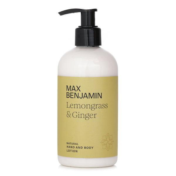 Max Benjamin Natural Hand & Body Lotion - Lemongrass And Ginger  300ml