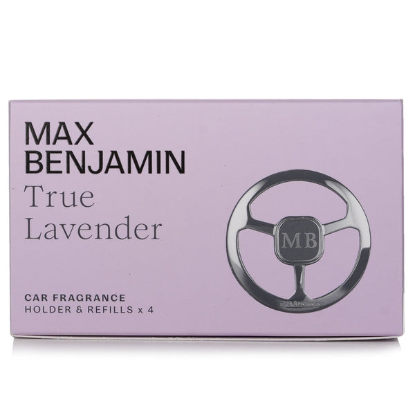 Max Benjamin Car Fragrance Gift Set - True Lavender  4pcs