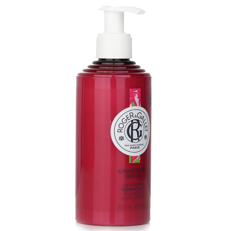 Roger & Gallet Red Ginger Wellbeing Body Lotion  250ml/8.4oz