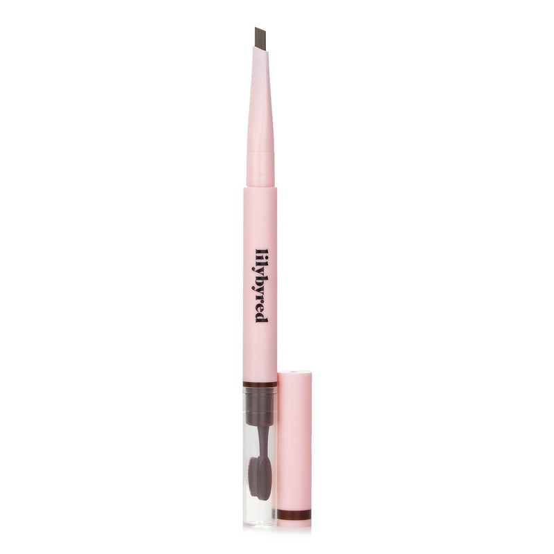 Lilybyred Hard Flat Brow Pencil - # 04 Dark Brown  0.17g