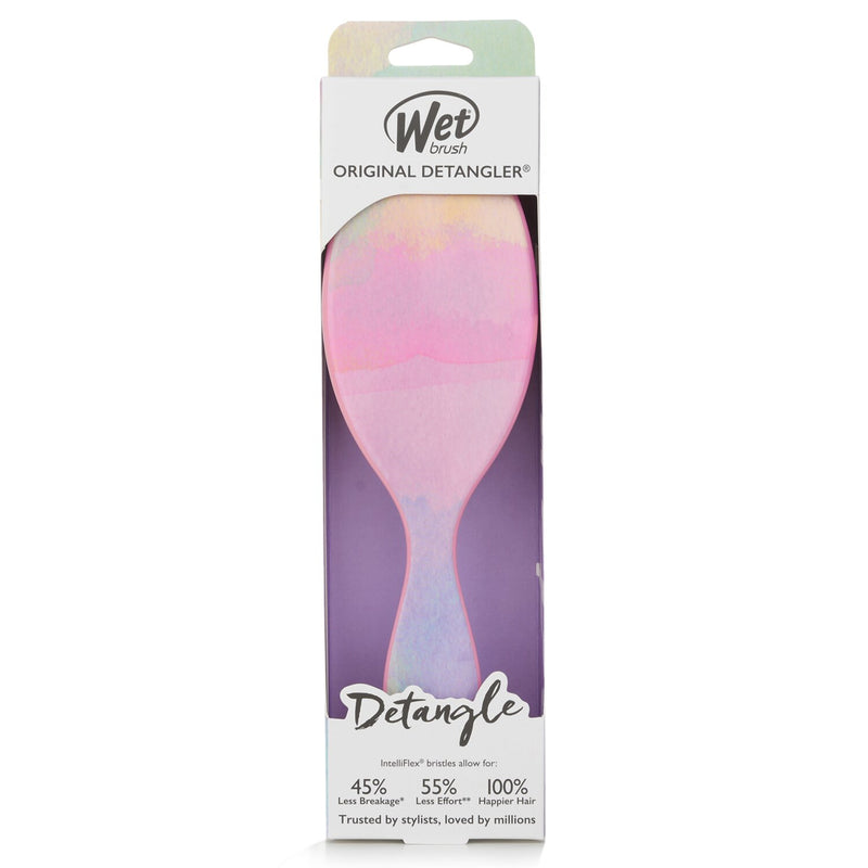 Wet Brush Original Detangler Colorwash Stripes - # Pink  1pc