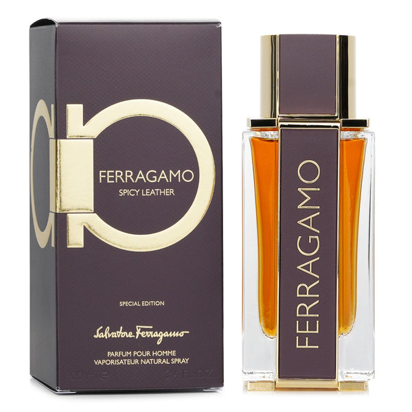 Salvatore Ferragamo Spicy Leather Parfum Pour Homme Spray  100ml/3.4oz